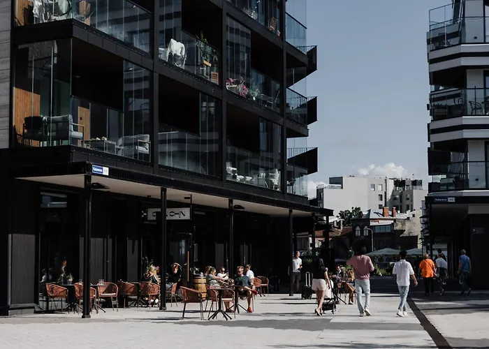 Stylish Waterfront With Lounge Terrace & Sauna Lejlighed Tallinn