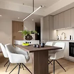Stylish Waterfront With Lounge Terrace & Sauna Lejlighed