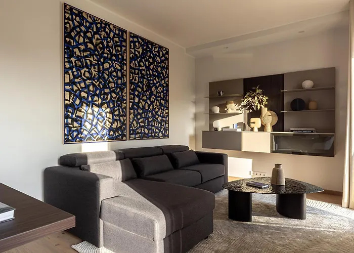 Stylish Waterfront With Lounge Terrace & Sauna Appartement